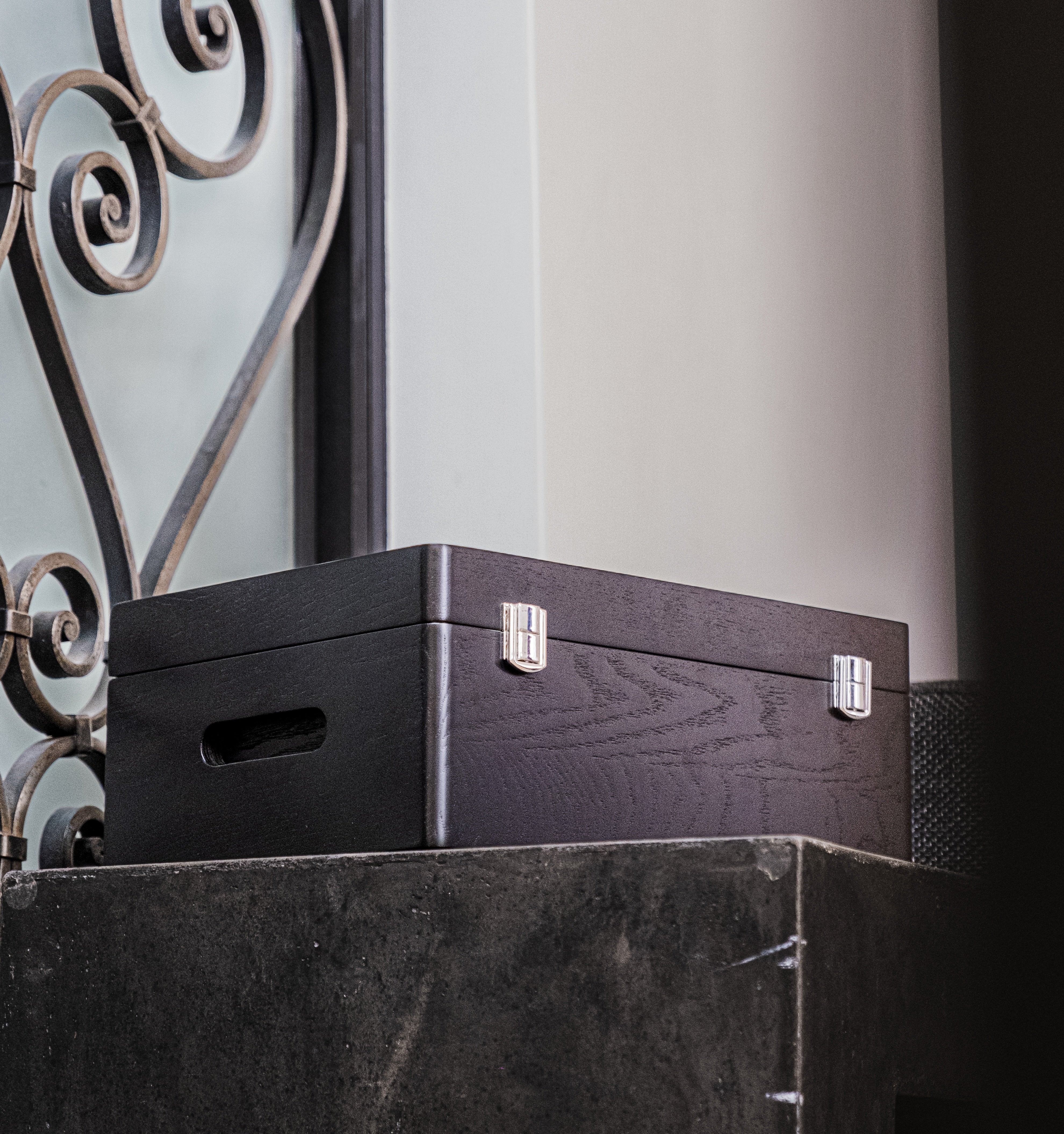 Coffret en Bois noir - 500 jetons Édition La Céramique