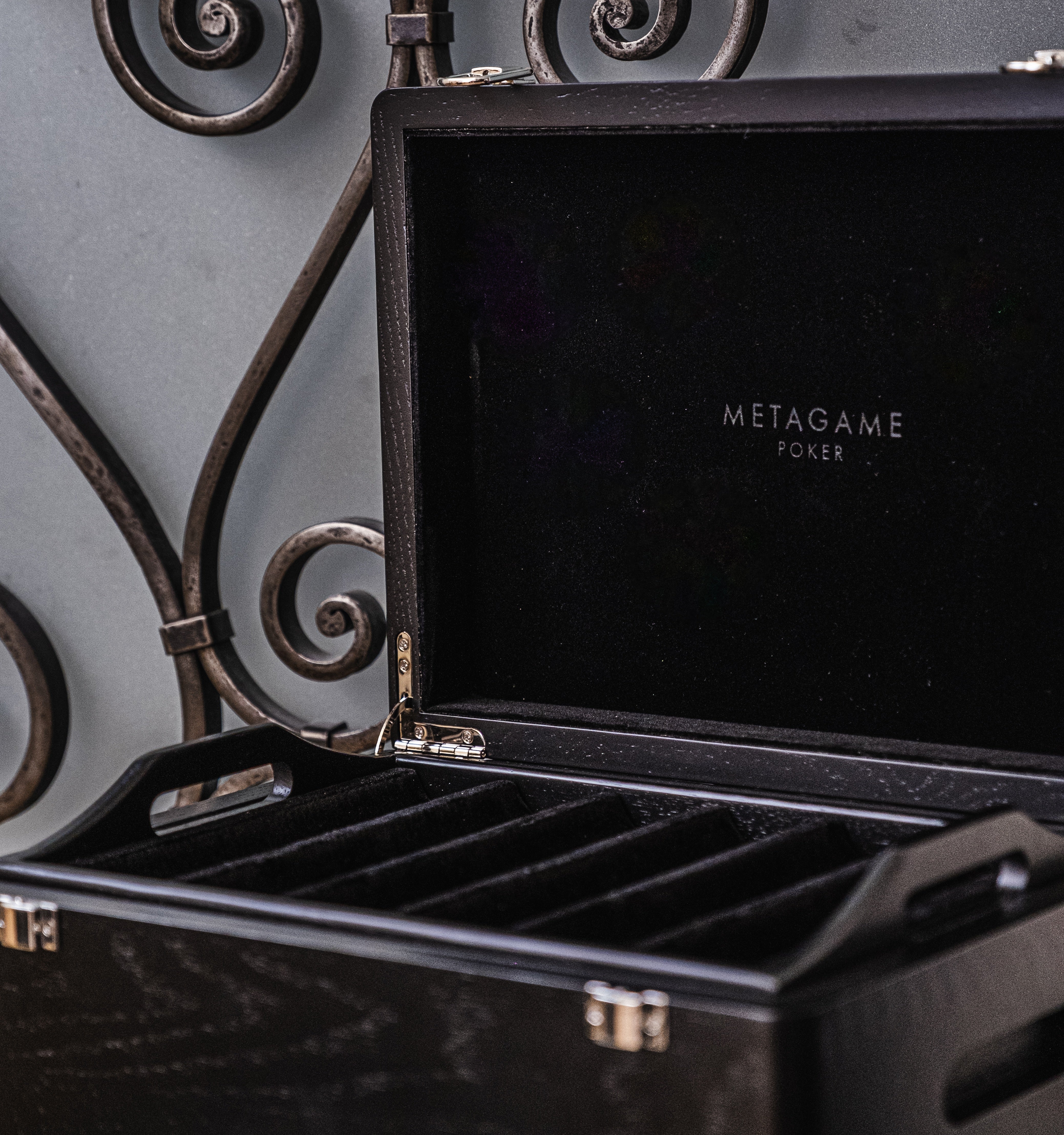 Coffret en Bois noir - 500 jetons Édition La Céramique