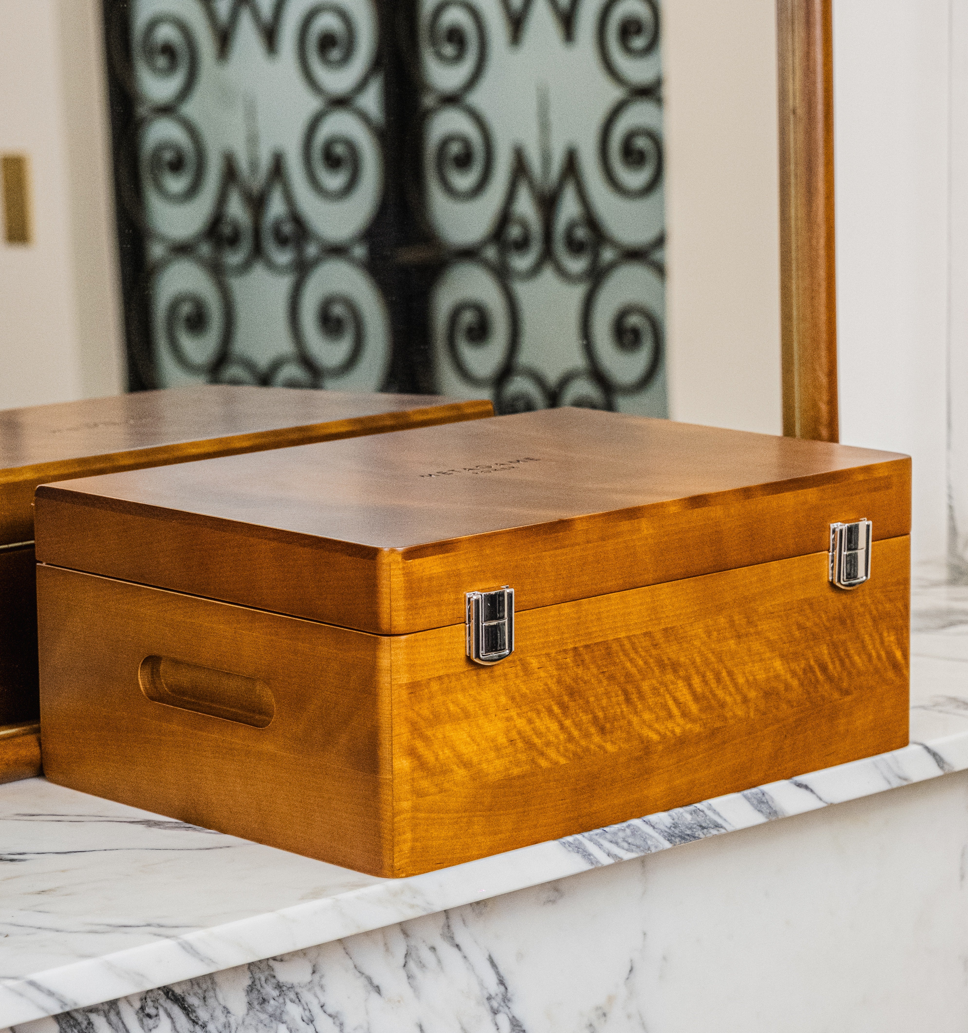 Coffret en Bois marron - 500 jetons Édition La Céramique