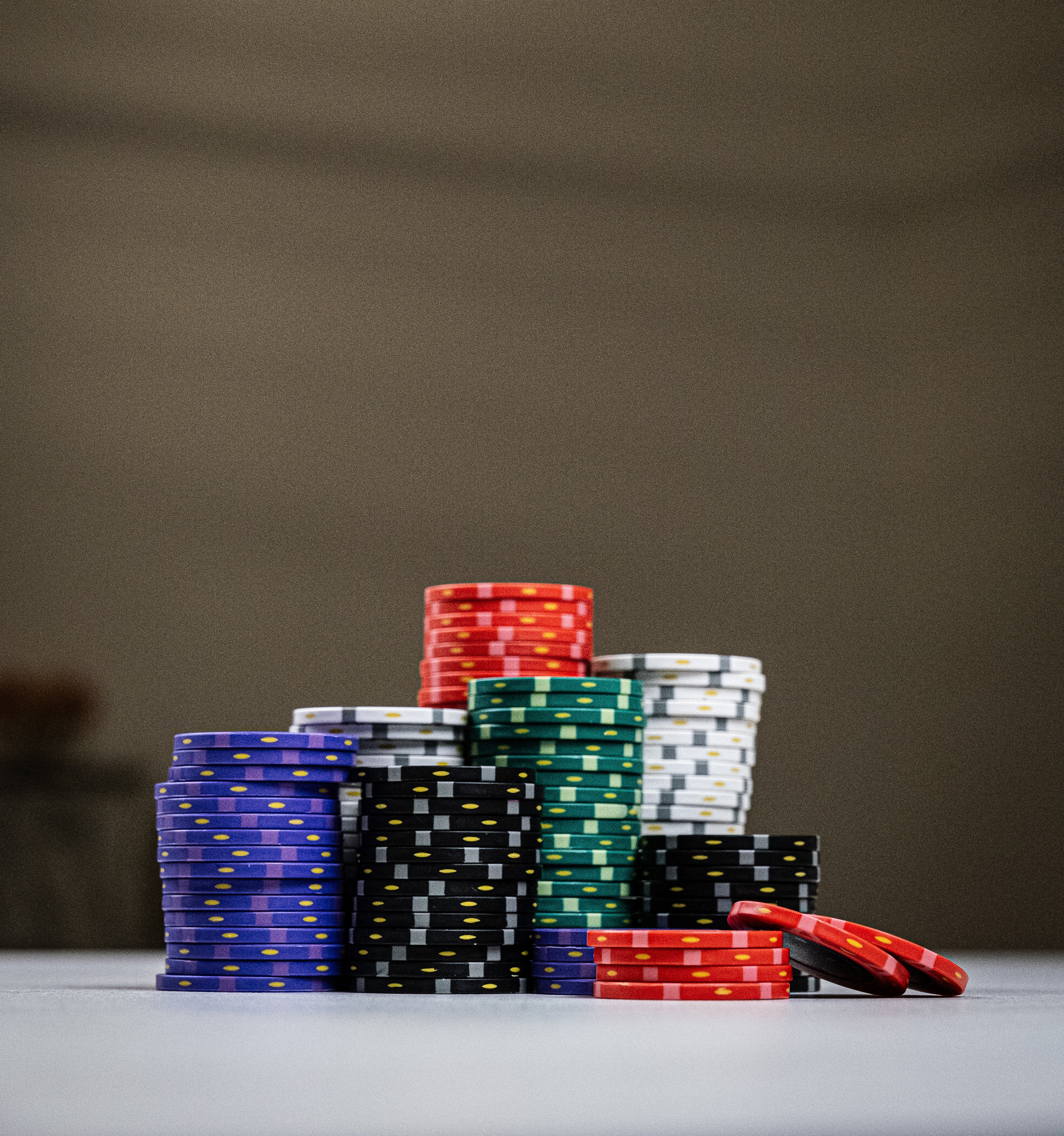 Poker Set 300 Clay Chips - Moonlight Edition