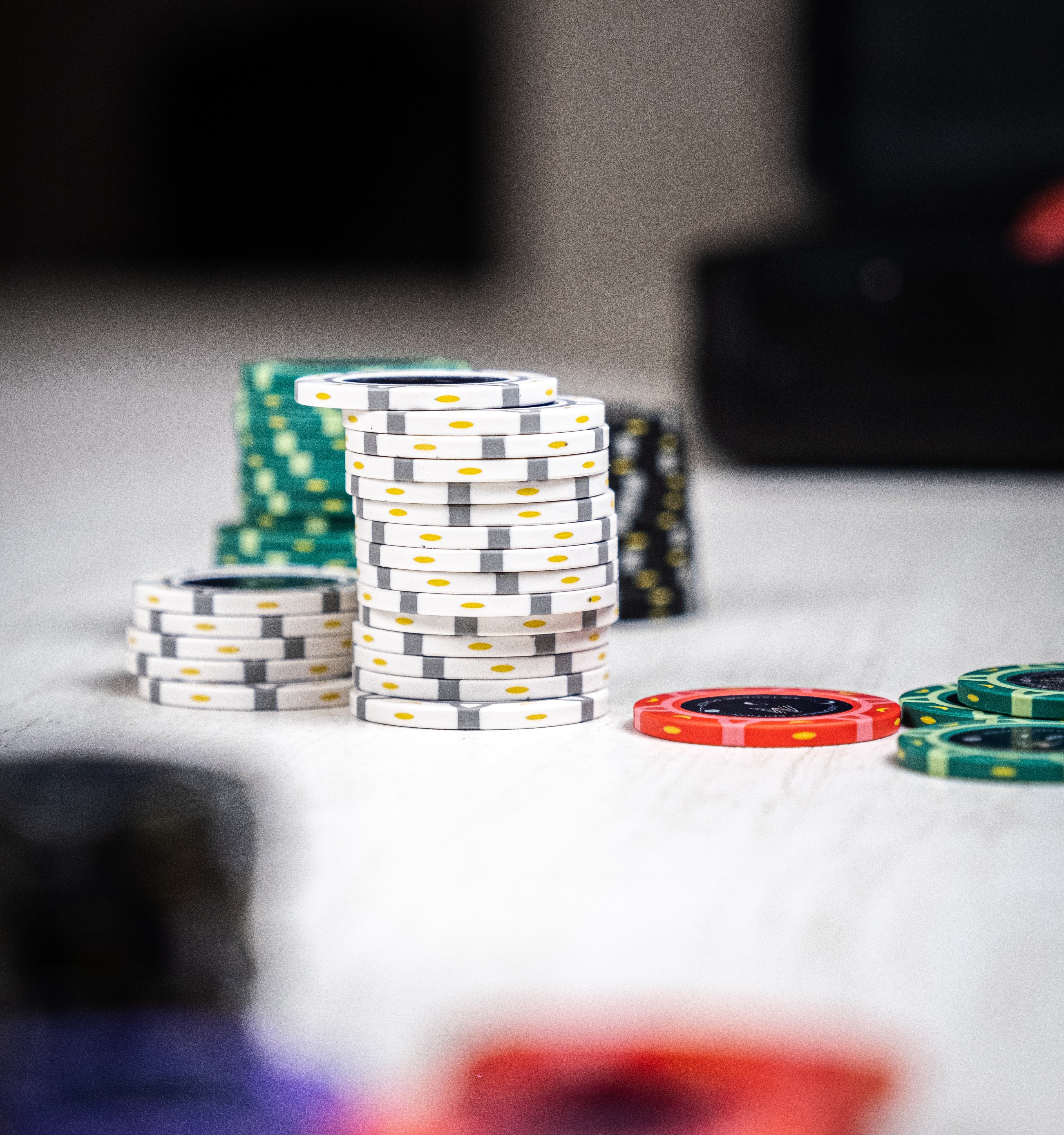 Poker Set 300 Clay Chips - Moonlight Edition
