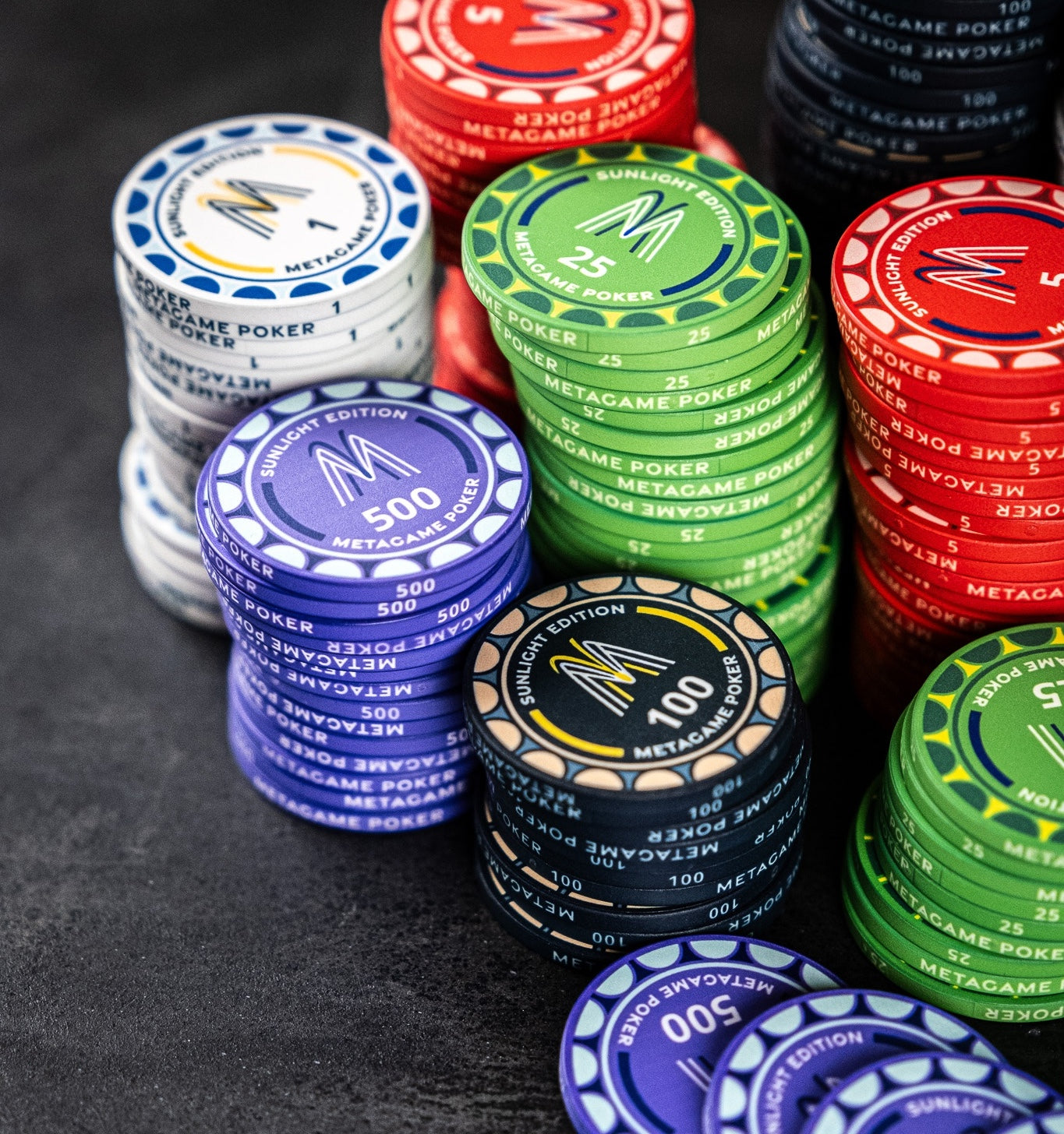Mallette de Poker 300 jetons Céramique - Sunlight Edition